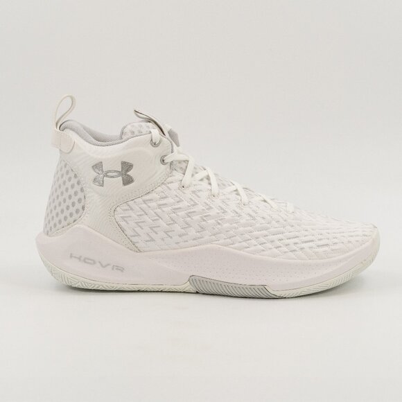 Under Armour HOVR Havoc 4 Clone Team 'White Silver' 3025996-101 size 12 - Picture 1 of 9